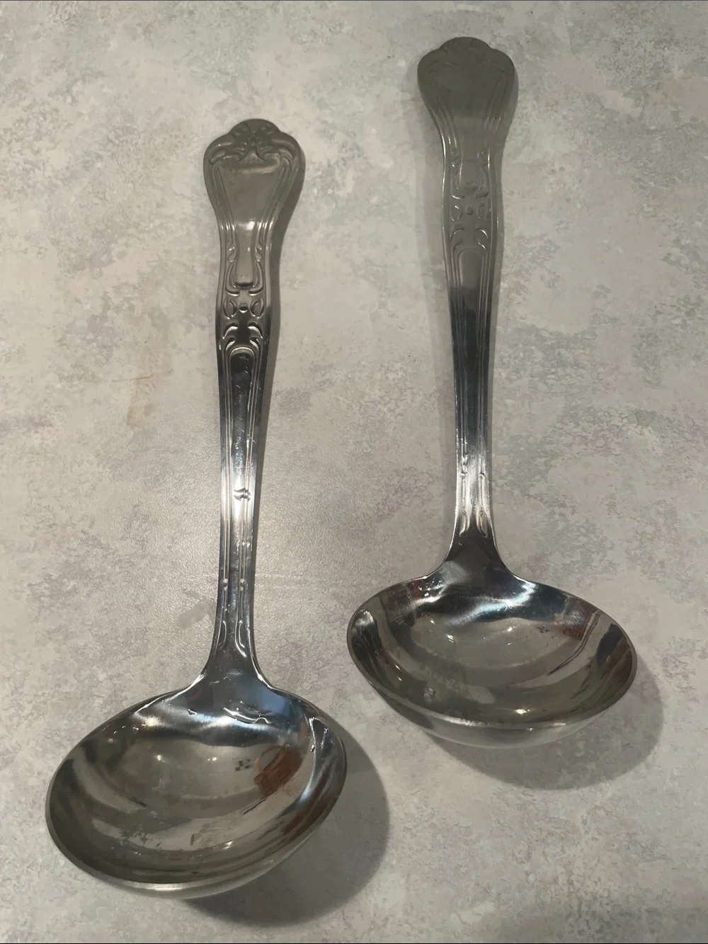 Spoonful of Comfort Stainless Steel Silver Serving Ladles